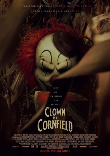 Clown in a Cornfield Poster